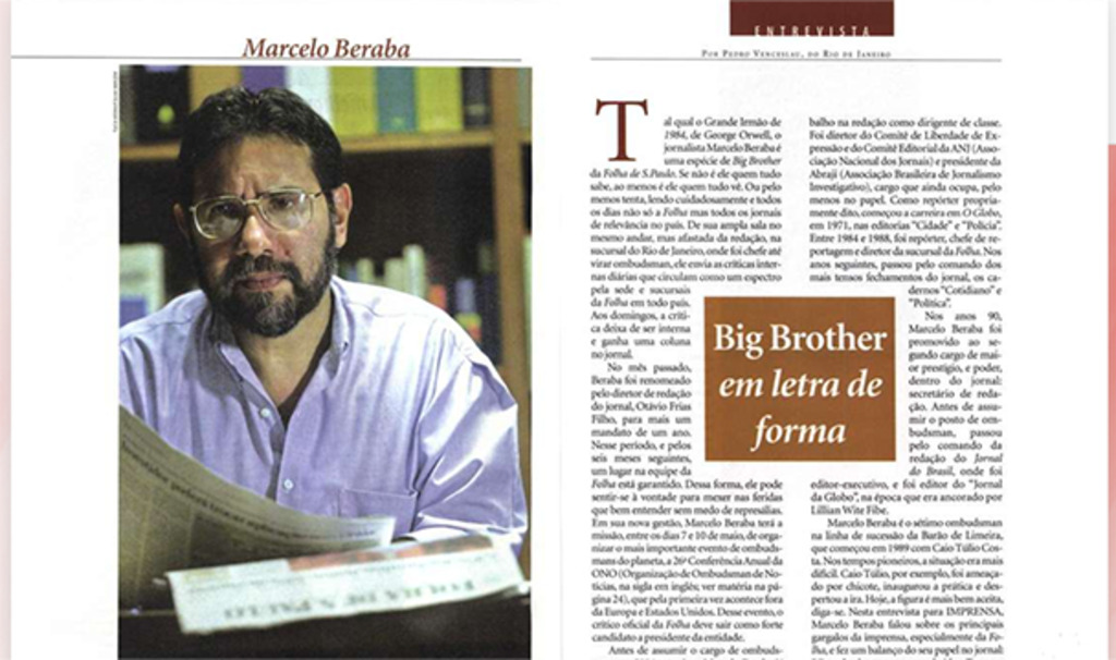 Amigos e jornalistas se despedem de Marcelo Beraba, fundador da Abraji