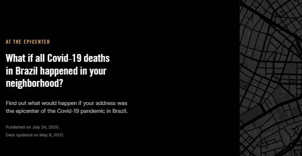 Interface da plataforma 