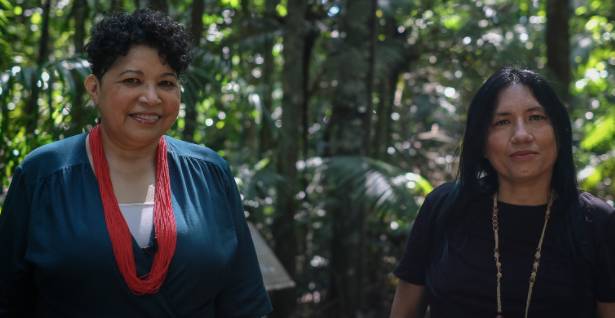 Elaíze Farias e Kátia Brasil, do Amazônia Real