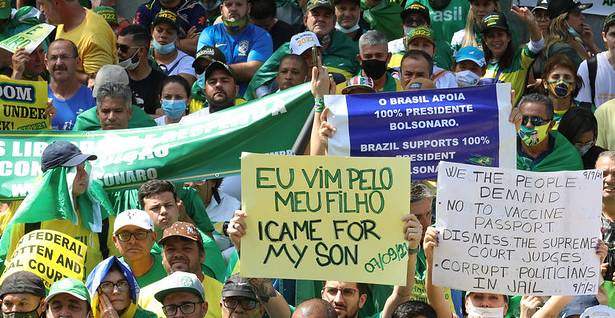 Manifestação Bolsonaro Avenida Paulista