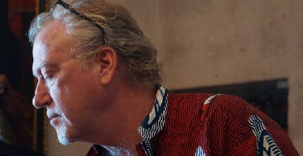 O jornalista Jon Lee Anderson, da The New Yorker 