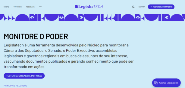 Ferramenta do Núcleo permite que jornalistas acompanhem tramitações legislativas e diários oficiais