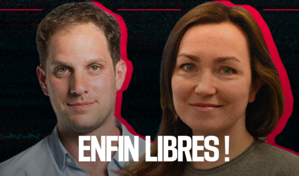 Repórter do WSJ e outros dois jornalistas ganham liberdade após troca de prisioneiros entre Rússia e Ocidente 